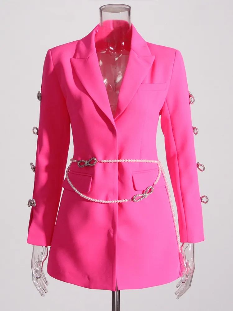Mini haljina veleprodaja Blazer Maker dobavljač (6)