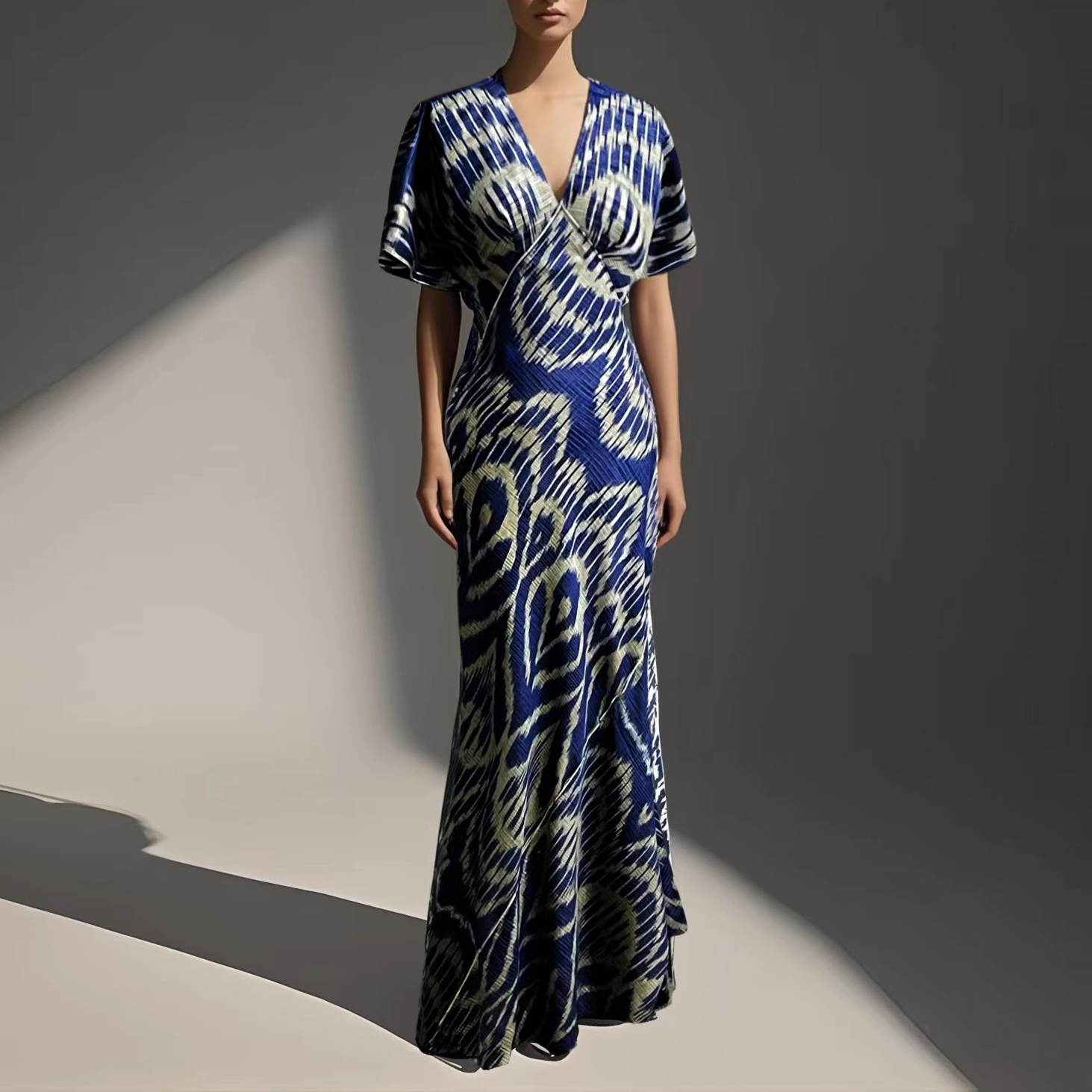 Custom Hand-Printed Dress Manufacturer