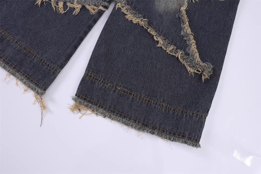 Proveedores de Trajes de jeans rectos ODM (2)