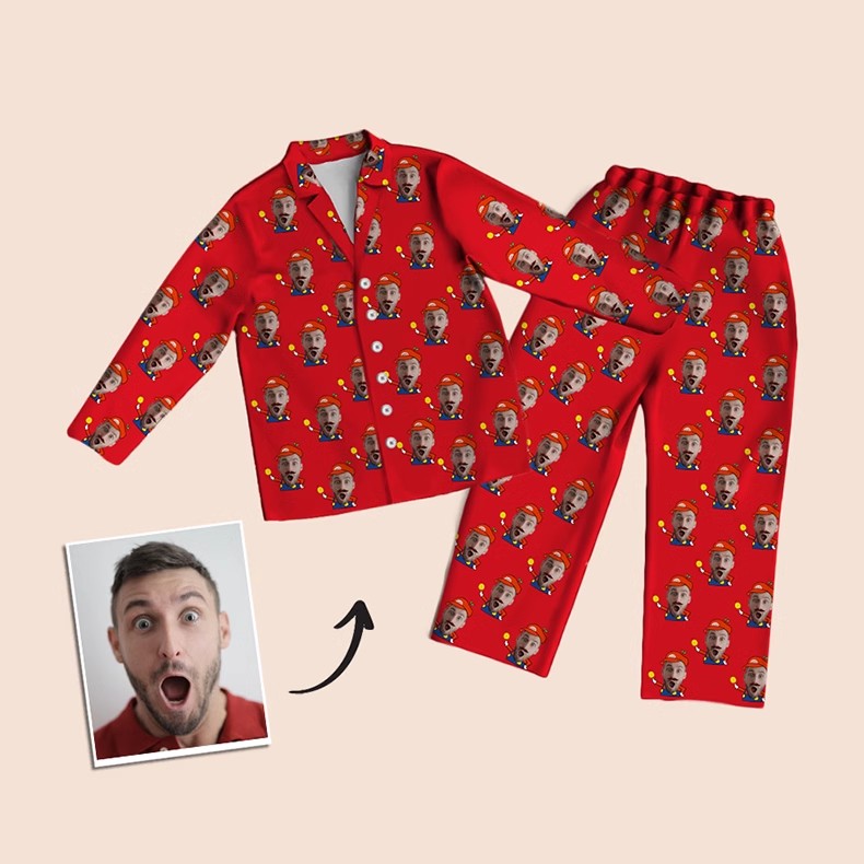 Pižame Proizvajalec pižam s tiskanim logotipom po meri (13)