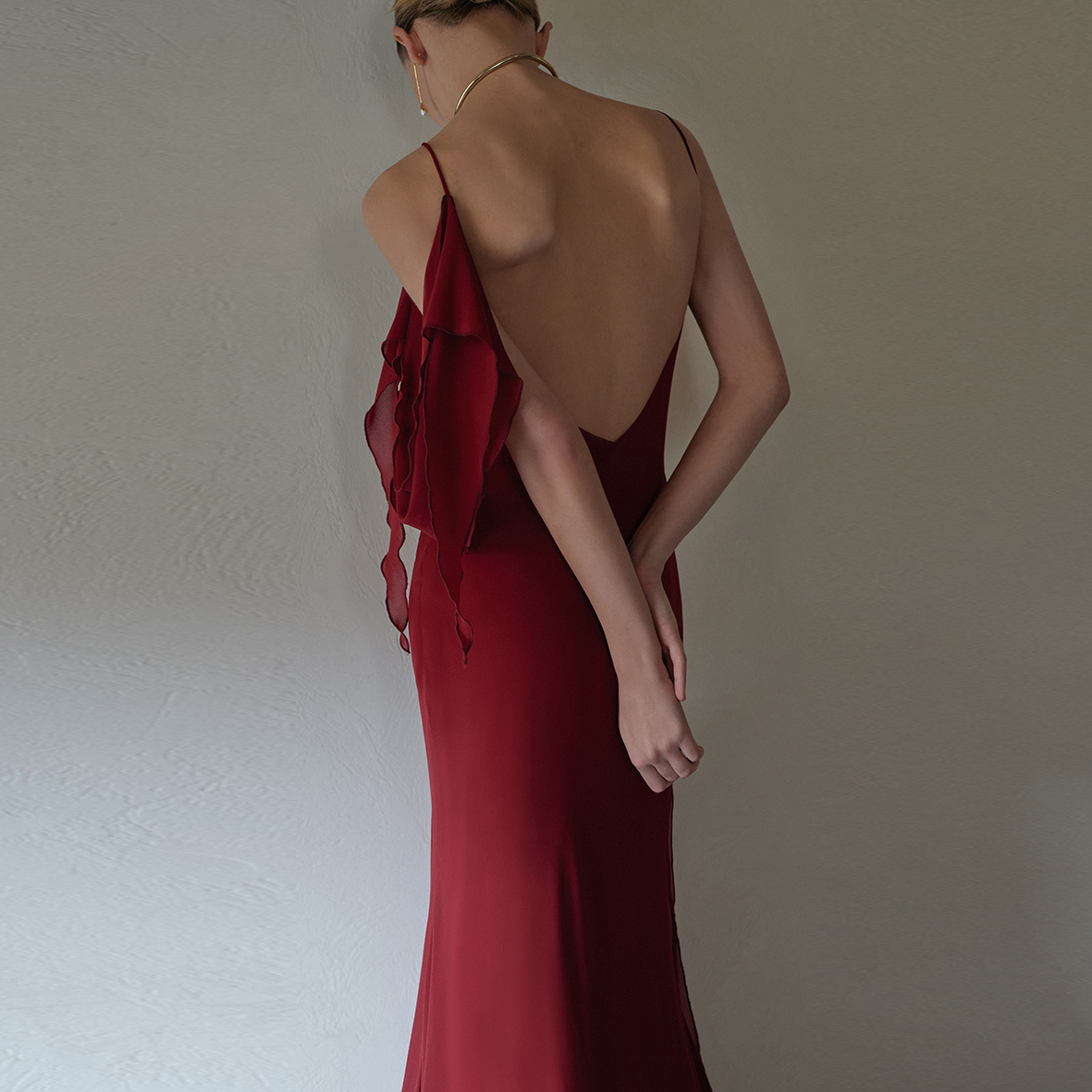 Vestido de noiva vermelho para festa de aniversário, banquete de luxo (8)