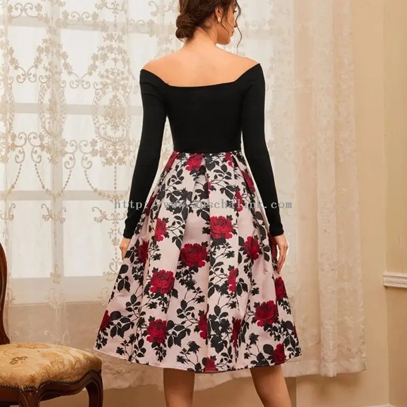 Pula nga Printed Elegant Pleated Skirt (2)