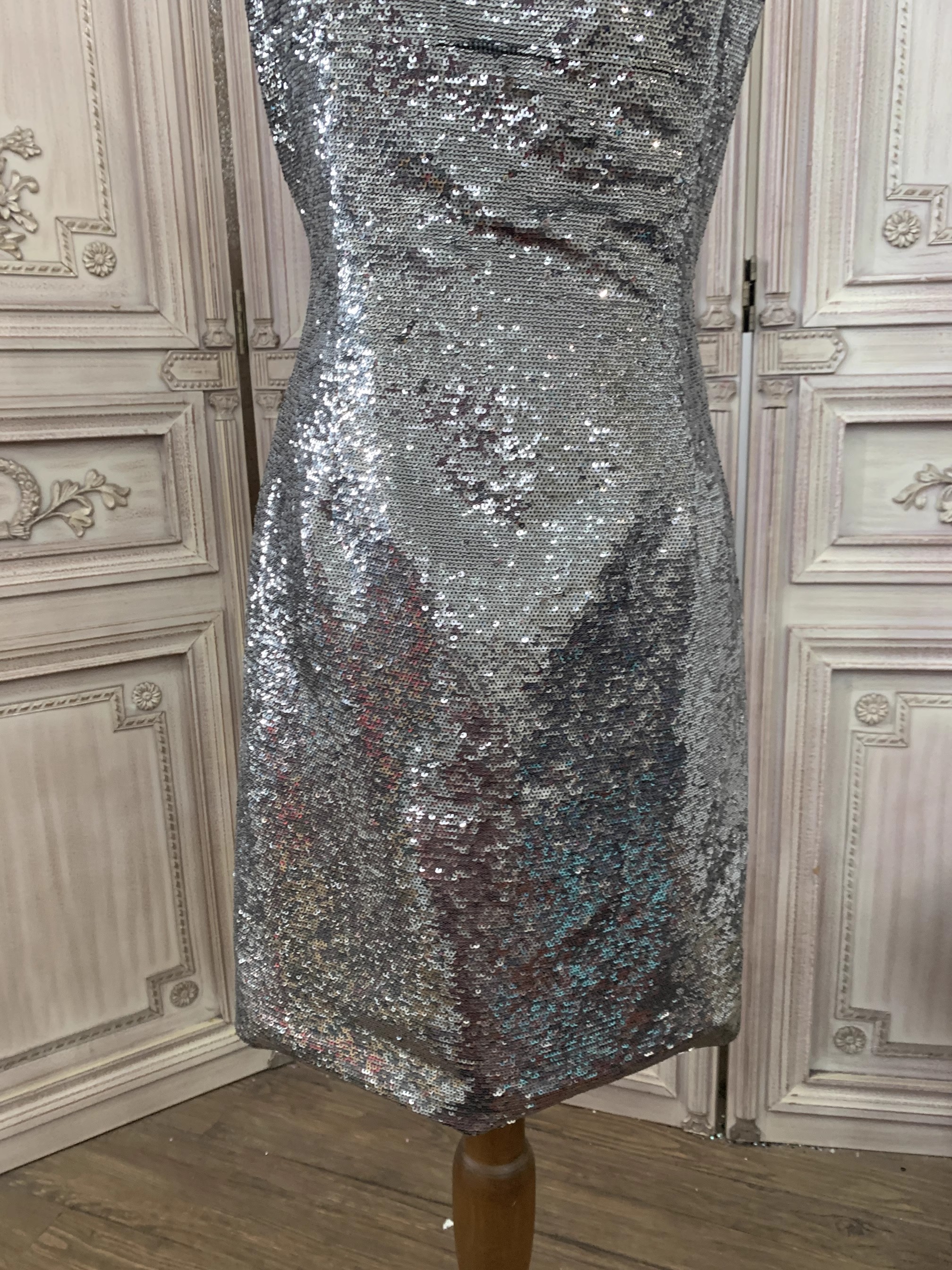 Sequin Taffeta Dress Manufacturer (1)