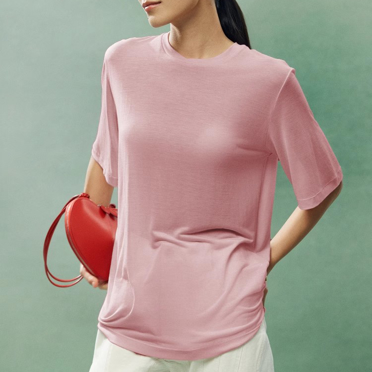 Short Sleeve Women's T-Shirt Top Manufacturer (2)