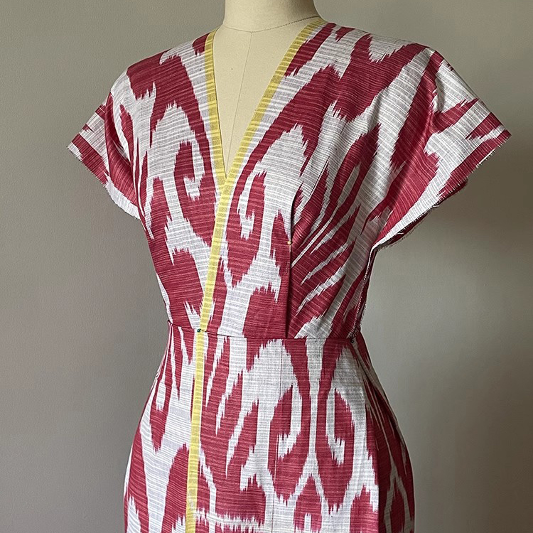 Tie-Dye Hand-Woven Cotton Dress Manufacturer (4)