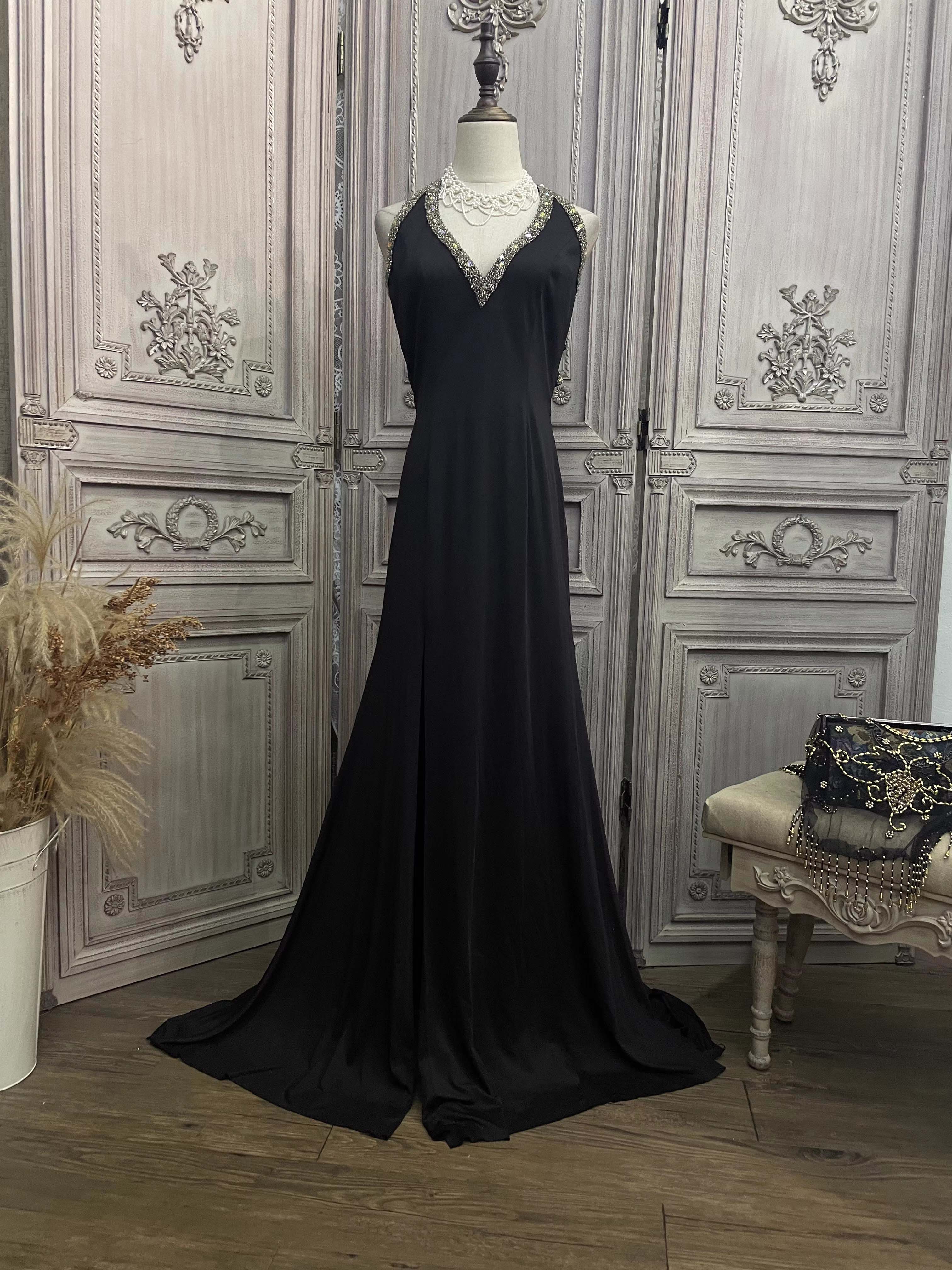 V Neck Long OEM Trendy Formal Dresses Suppliers (3)