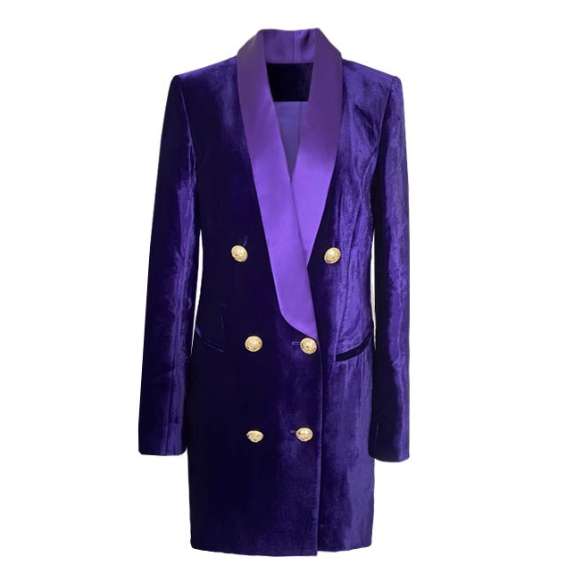 Velvet Suit Blazer Jacket Custom Manufacturer (2)