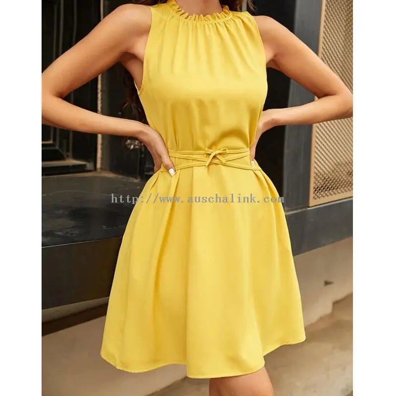 gul kjole (3)