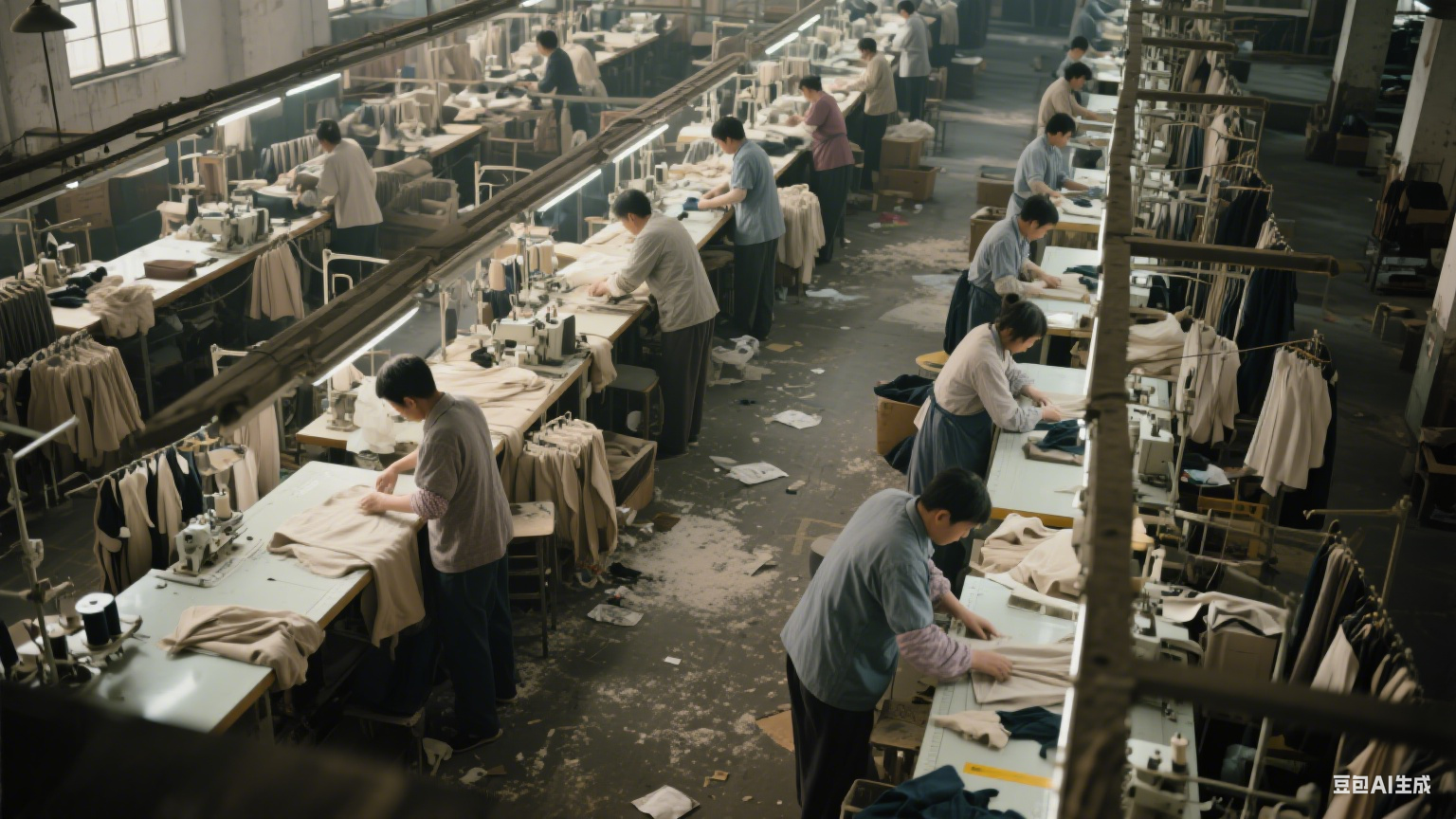 服装车间展示
